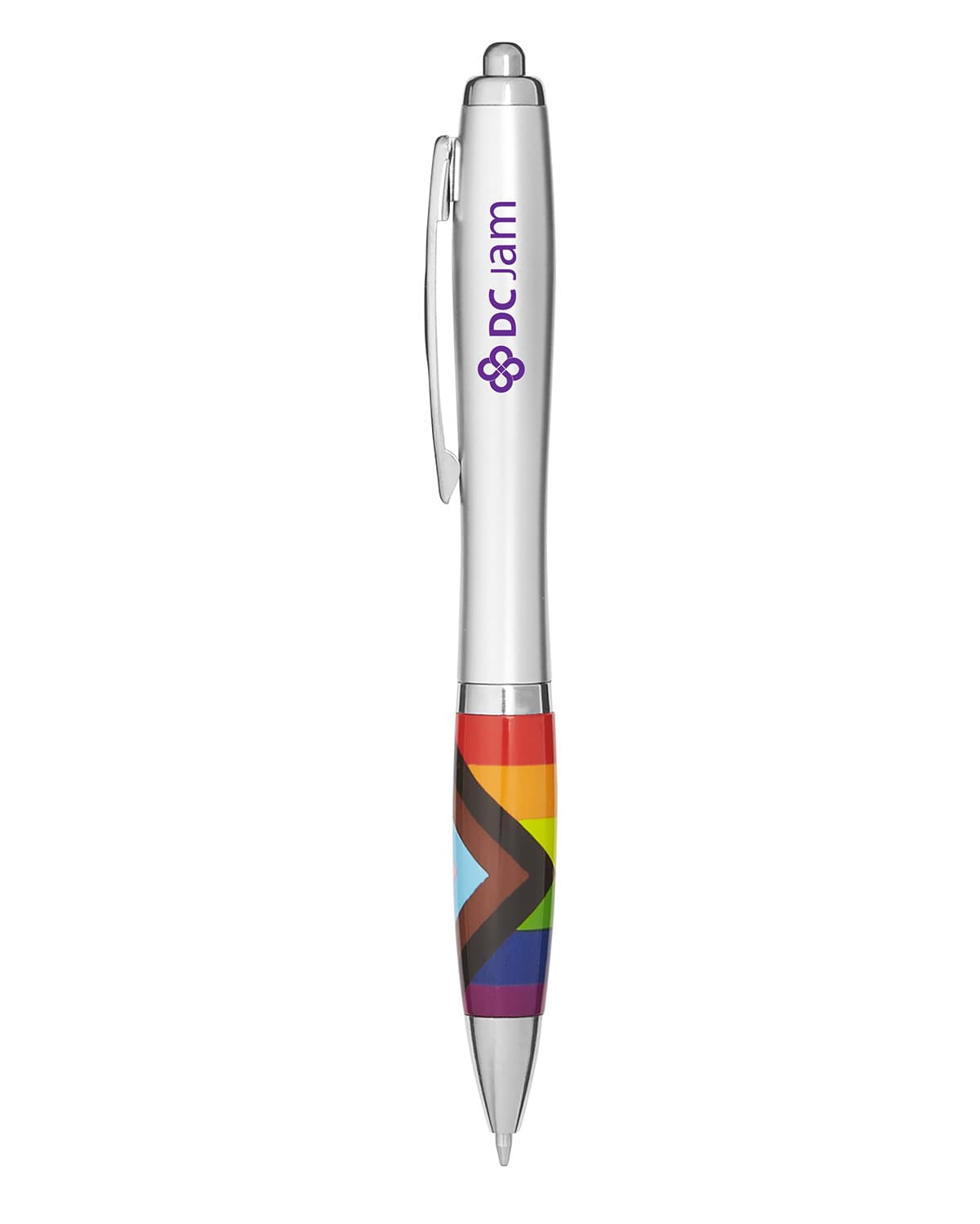 Rainbow Pride LGBTQ+ Recycled ABS Ballpoint Pen.