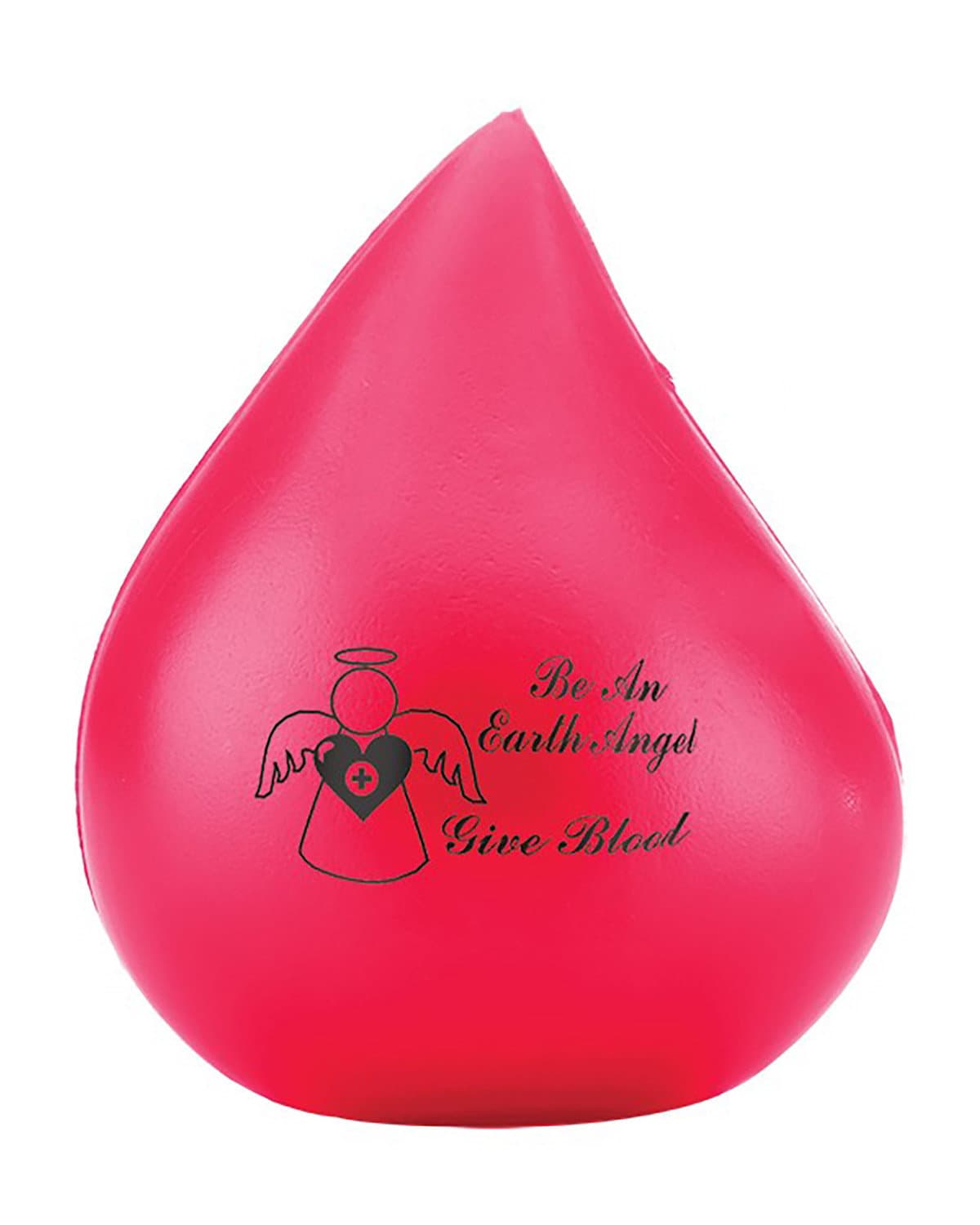 Red Blood Drop Shape Stress Ball.