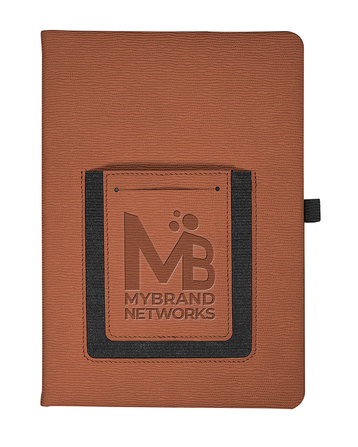 Roma Journal Notebook With Phone Pocket 5.625" x 8.25".