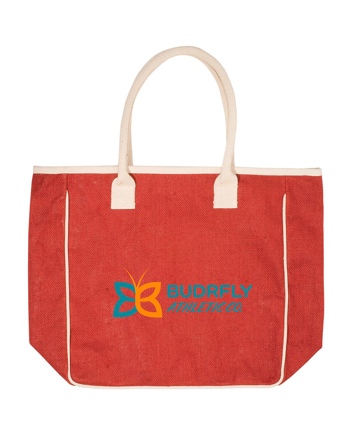 Seville Jute & Canvas Tote Bag.